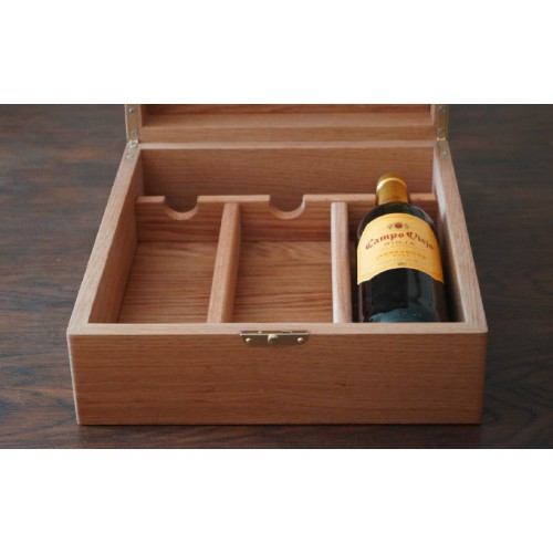 Деревянная коробка для одной бутылки Magnum Brut Instinct 3-6-9 л.