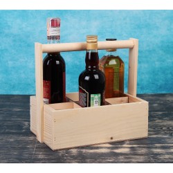 Коробка деревянная для 6 бутылок 