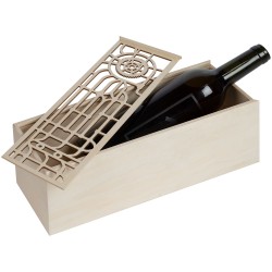 Деревянная подарочная коробка для вина