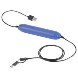 Портативное зарядное устройство, 2000 mAh/кабель 3 в 1