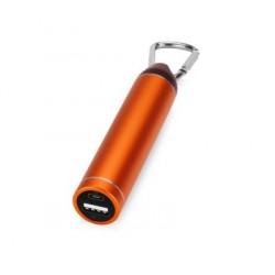 Портативное зарядное устройство «Марс» с карабином, 2600 mAh